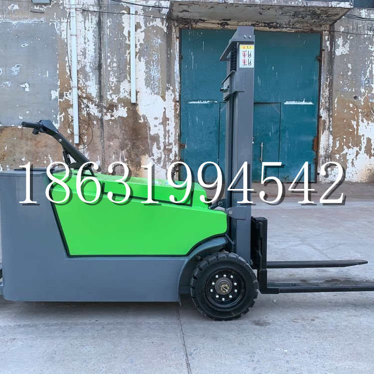 延寿县小型电动叉车1吨2吨步行站驾式电瓶堆高充电装卸车液压升降车铲车
